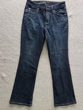 Vera Wang Women's 6P Dark Wash Bootcut Jeans Classic 5 Pocket Denim